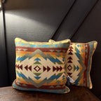 Pendleton Southwestern Geometric Accent Pillow – 18 × 18 Inches