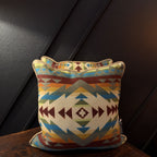 Pendleton Southwestern Geometric Accent Pillow – 18 × 18 Inches