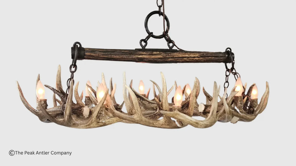 Snowmass Whitetail Deer Antler Chandelier