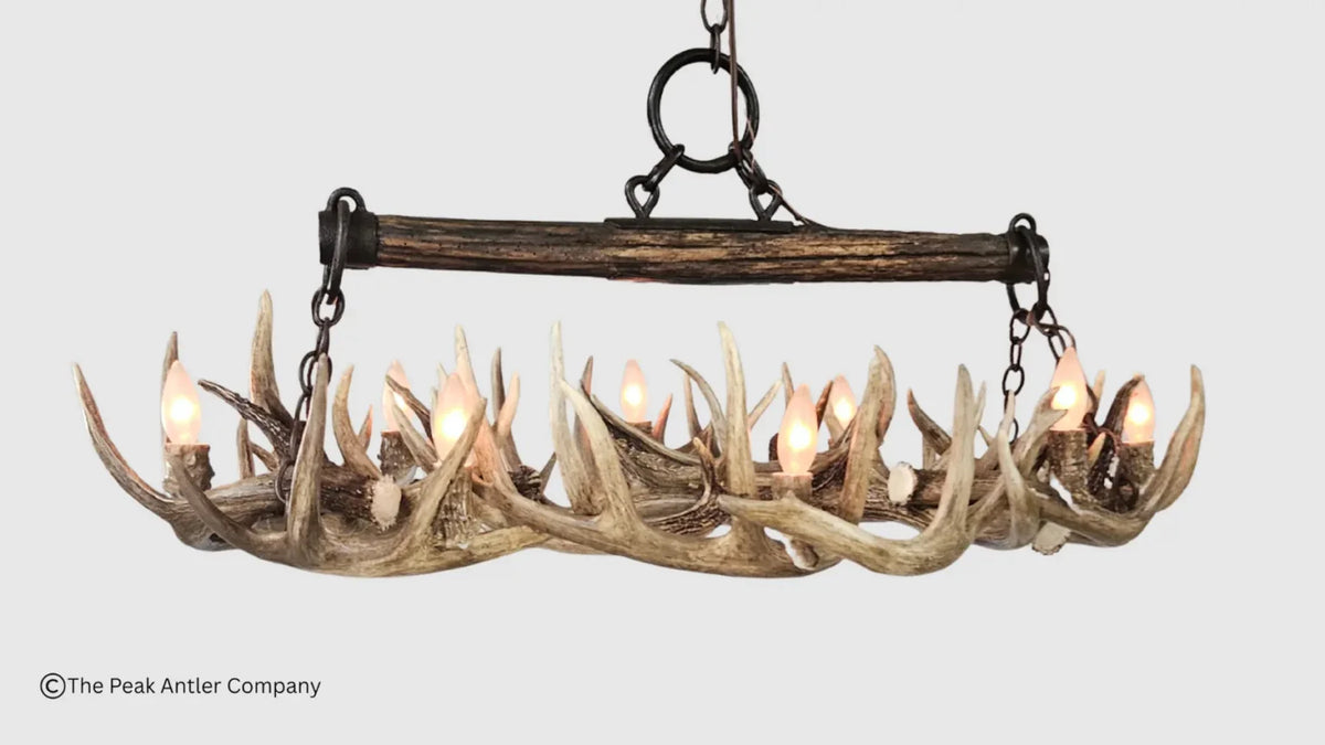 Snowmass Whitetail Deer Antler Chandelier