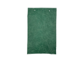 Destiny Turquoise leather swatch — deep forest green mottled pull-up custom upholstery option