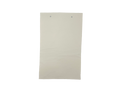 Fendi White leather swatch — clean creamy off-white smooth refined custom upholstery option