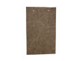 Palio Mushroom leather swatch — warm olive taupe antiqued distressed custom upholstery option