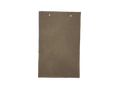 Sequoia Cashmere leather swatch — soft warm khaki tan full-grain custom upholstery option