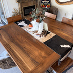 Mesa Hide Cowhide Table Runner – 6'