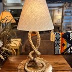 Natural Rope Table Lamp – 28 Inches