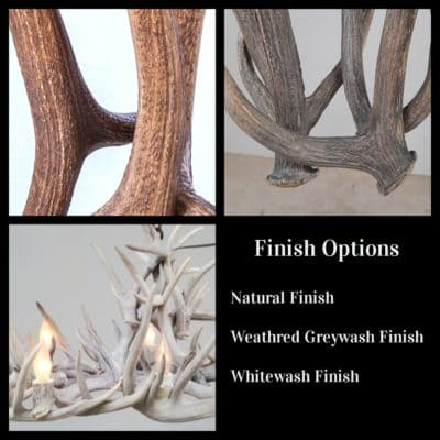 Alpine Elk Antler Floor Lamp
