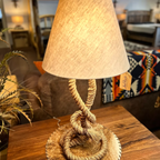 Natural Rope Table Lamp – 28 Inches