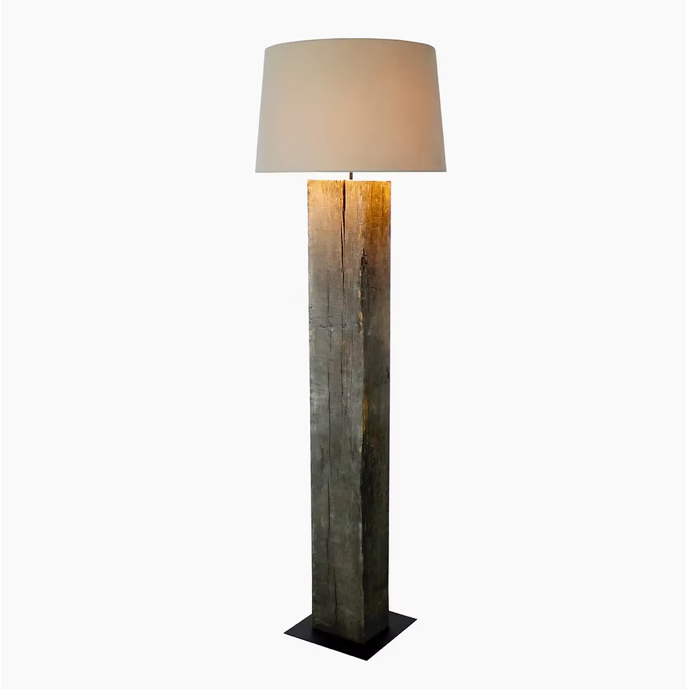 Rail Wood Floor Lamp – 69 Inches