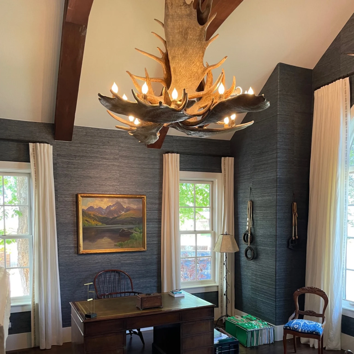 Uncompahgre Peak Series Moose Antler Chandeliers