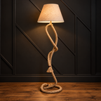 Natural Rope Floor Lamp – 67 Inches