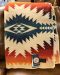 Pendleton Beaver State Blanket | Rust & Midnight Blue